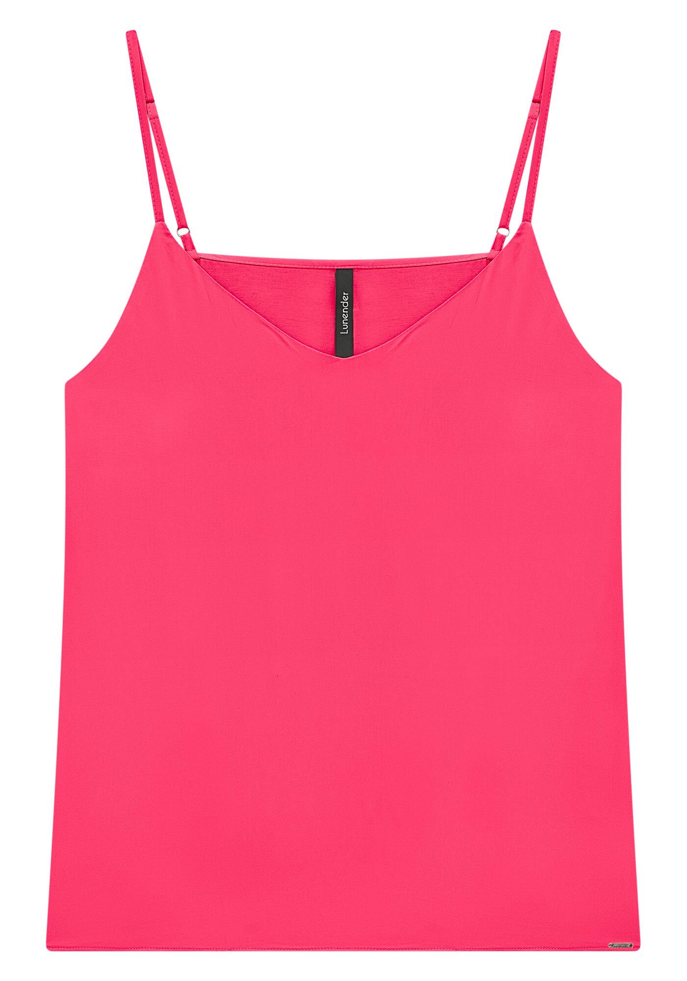 Blusa Al&ccedil;as em Tecido Plano com Decote V, , large.