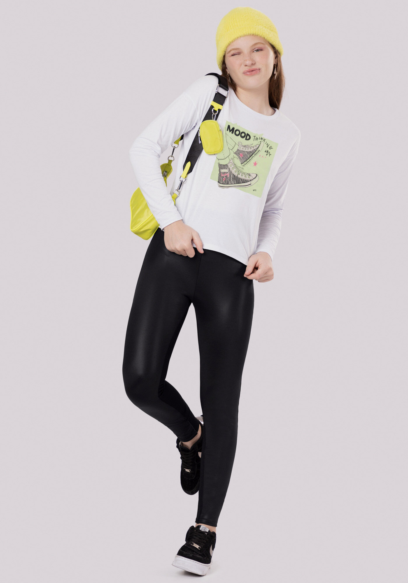 Blusa juvenil feminina manga outlet longa