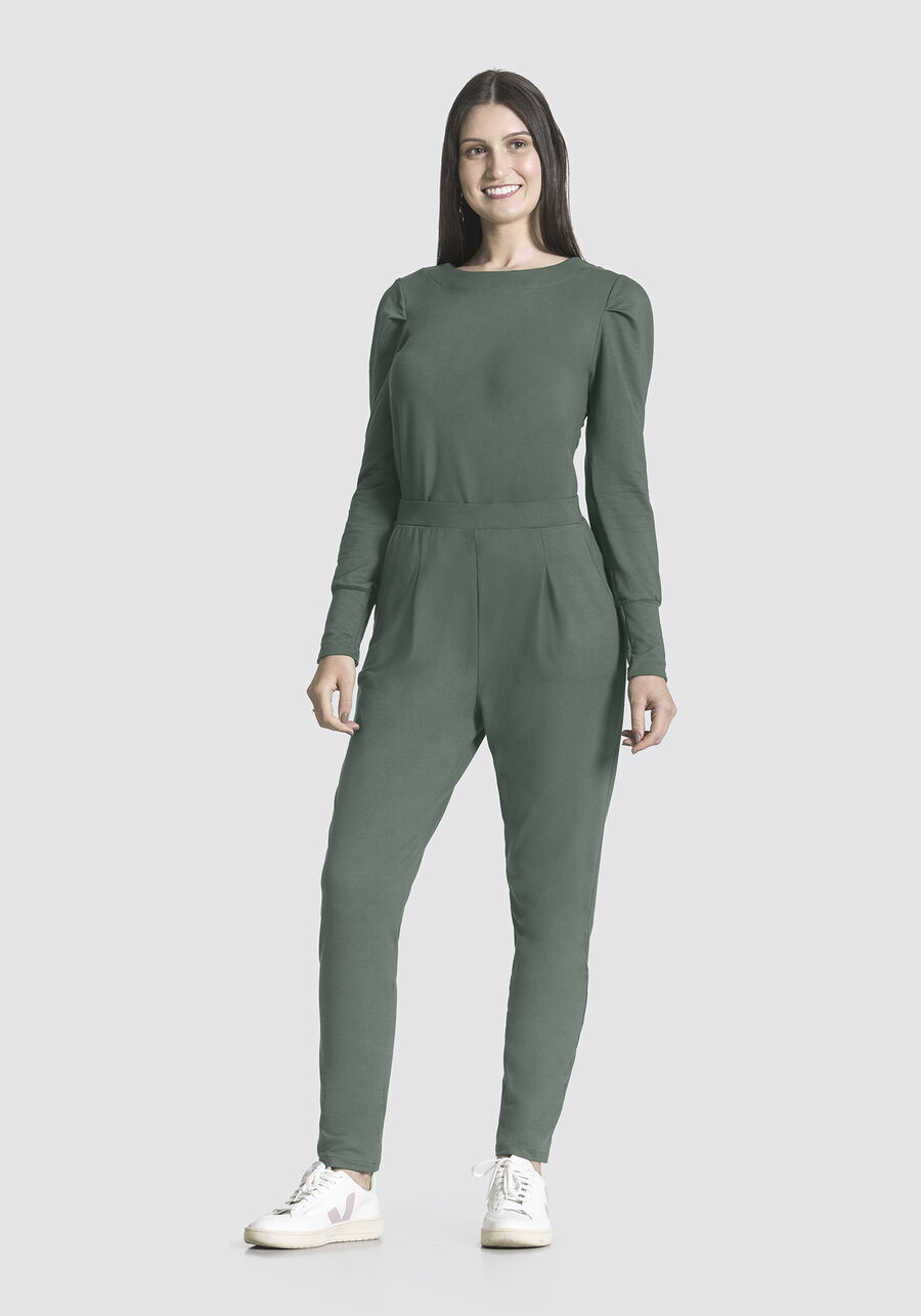 Conjunto Moletom Viscose com Elastano, VERDE THUNDER. Conjunto Moletom Viscose com Elastano, VERDE THUNDER, large.
