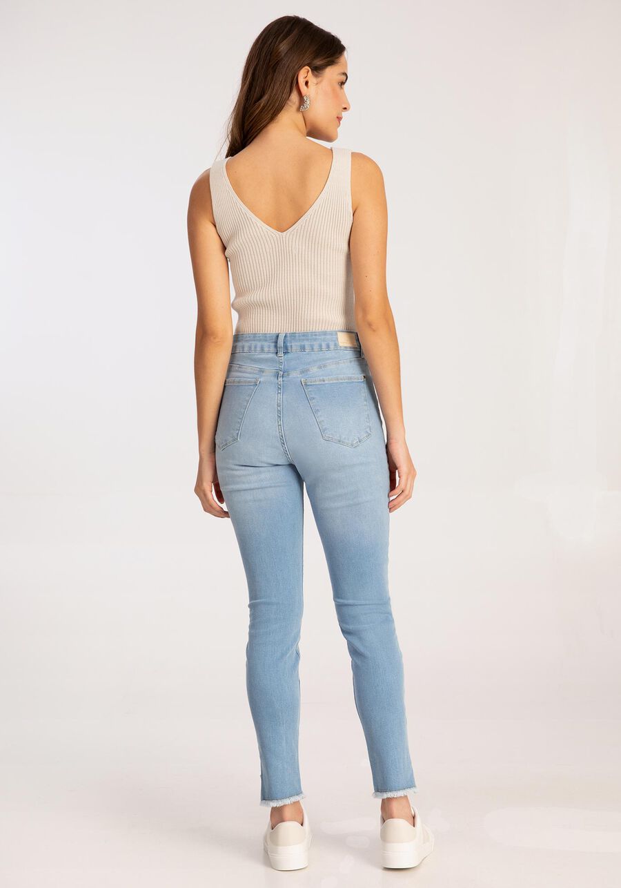 Calça Jeans Skinny Cropped Chapa Barriga, . Calça Jeans Skinny Cropped Chapa Barriga, , large.