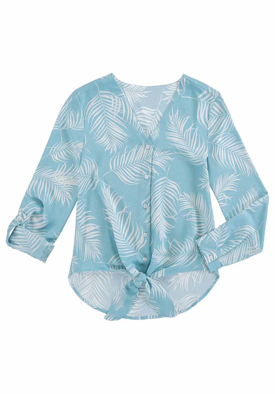 Camisa Tecido de Polie´ster, AZUL EPIC. Camisa Tecido de Polie´ster, AZUL EPIC, large.