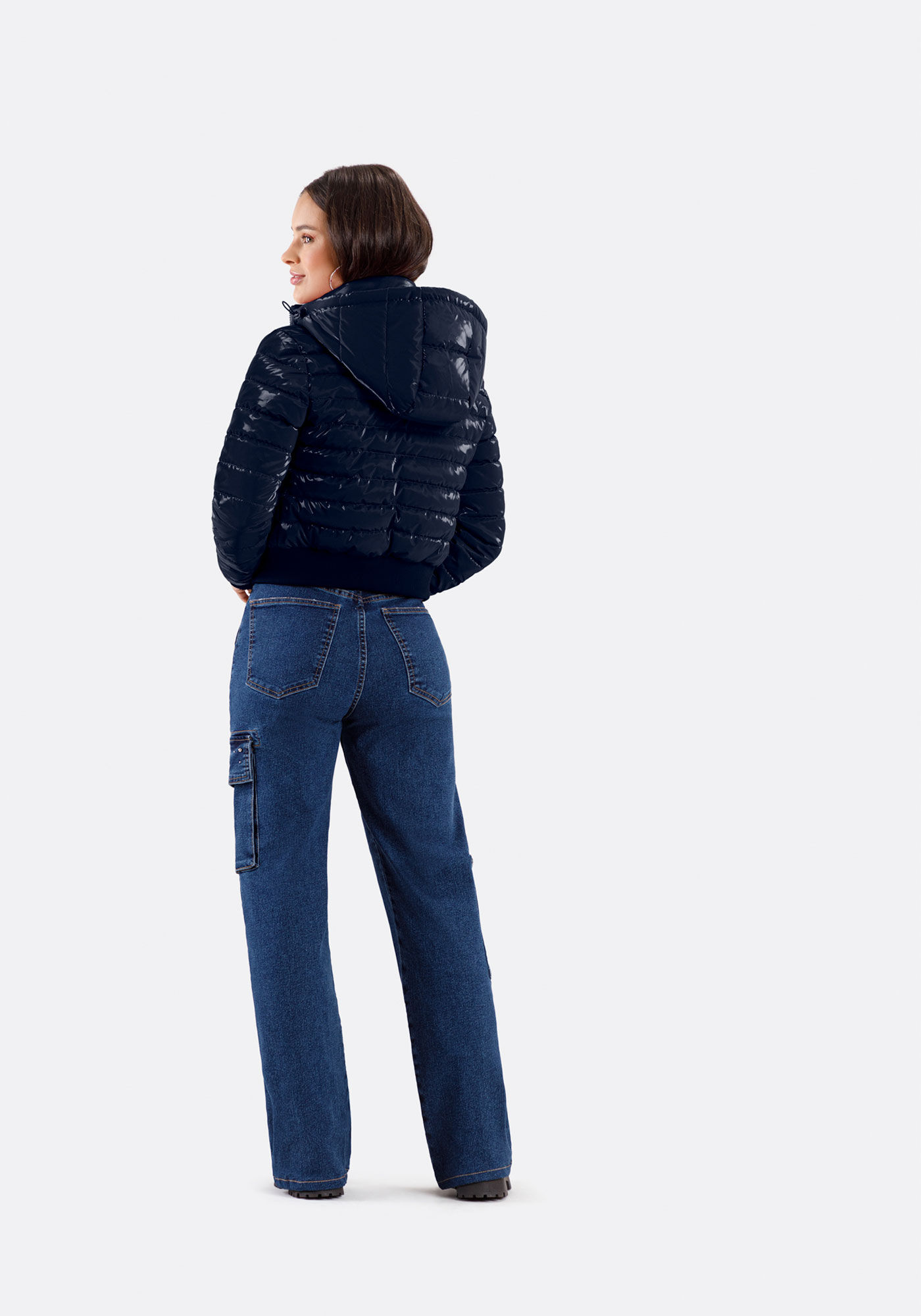 Jaqueta Juvenil Com Z&iacute;per E Capuz Remov&iacute;vel, , large.