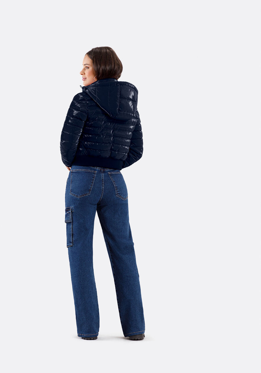 Jaqueta Juvenil Com Zíper E Capuz Removível, . Jaqueta Juvenil Com Zíper E Capuz Removível, , large.