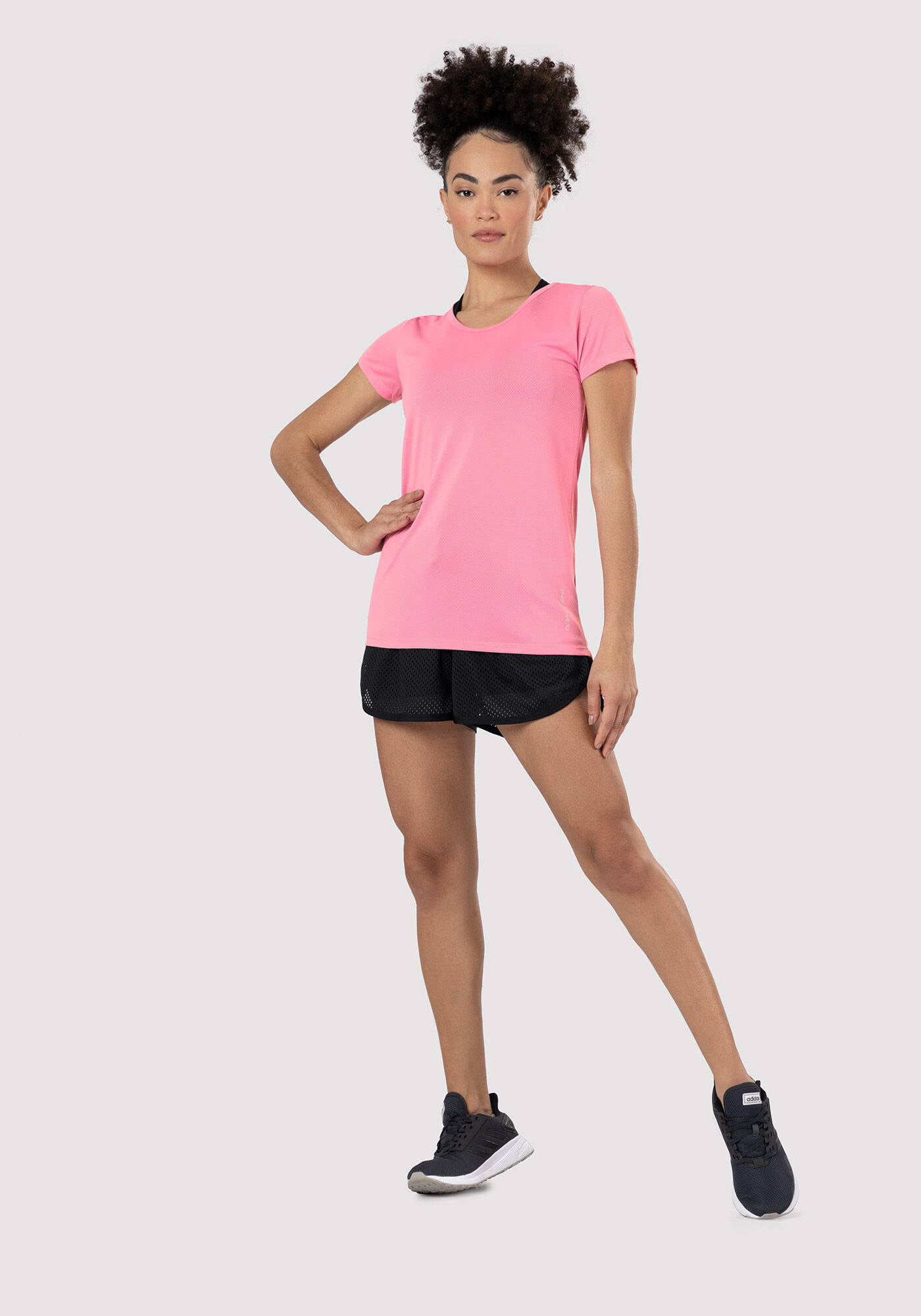 Blusa Manga Curta em Malha B&aacute;sica Color, , large.