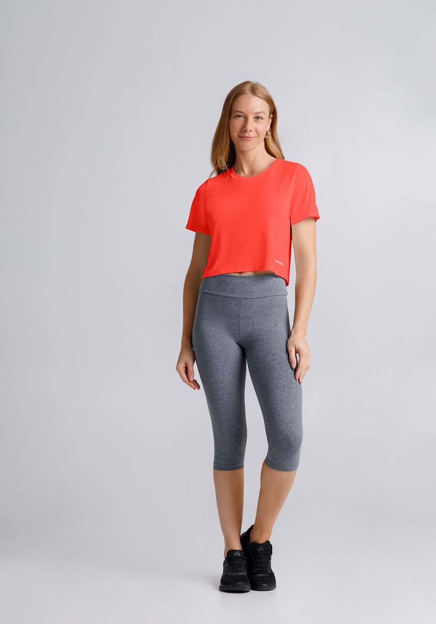 Calça Corsário Com Cintura Média E Proteção UV, . Calça Corsário Com Cintura Média E Proteção UV, , large.