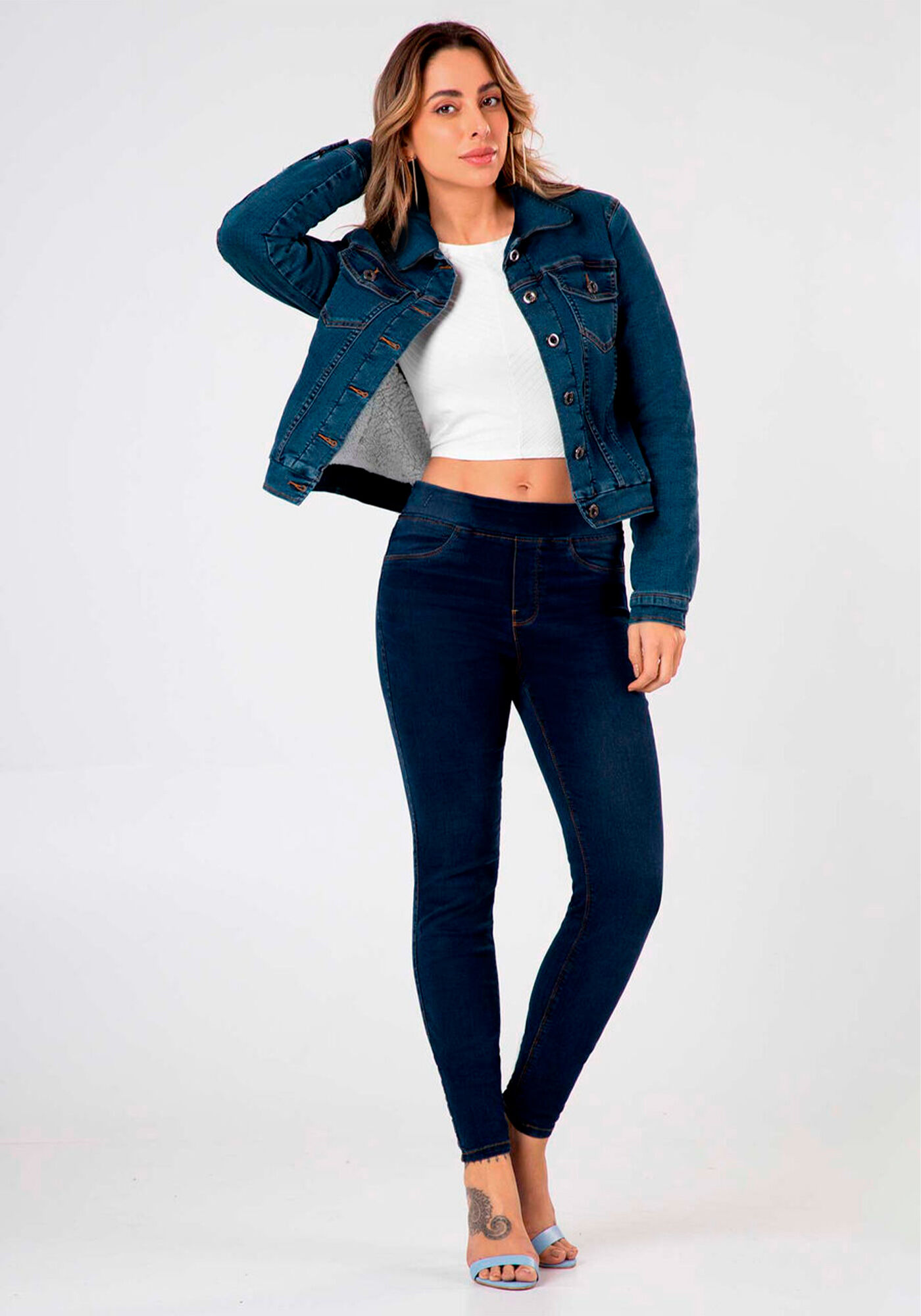 Jaqueta jeans lunender 2025