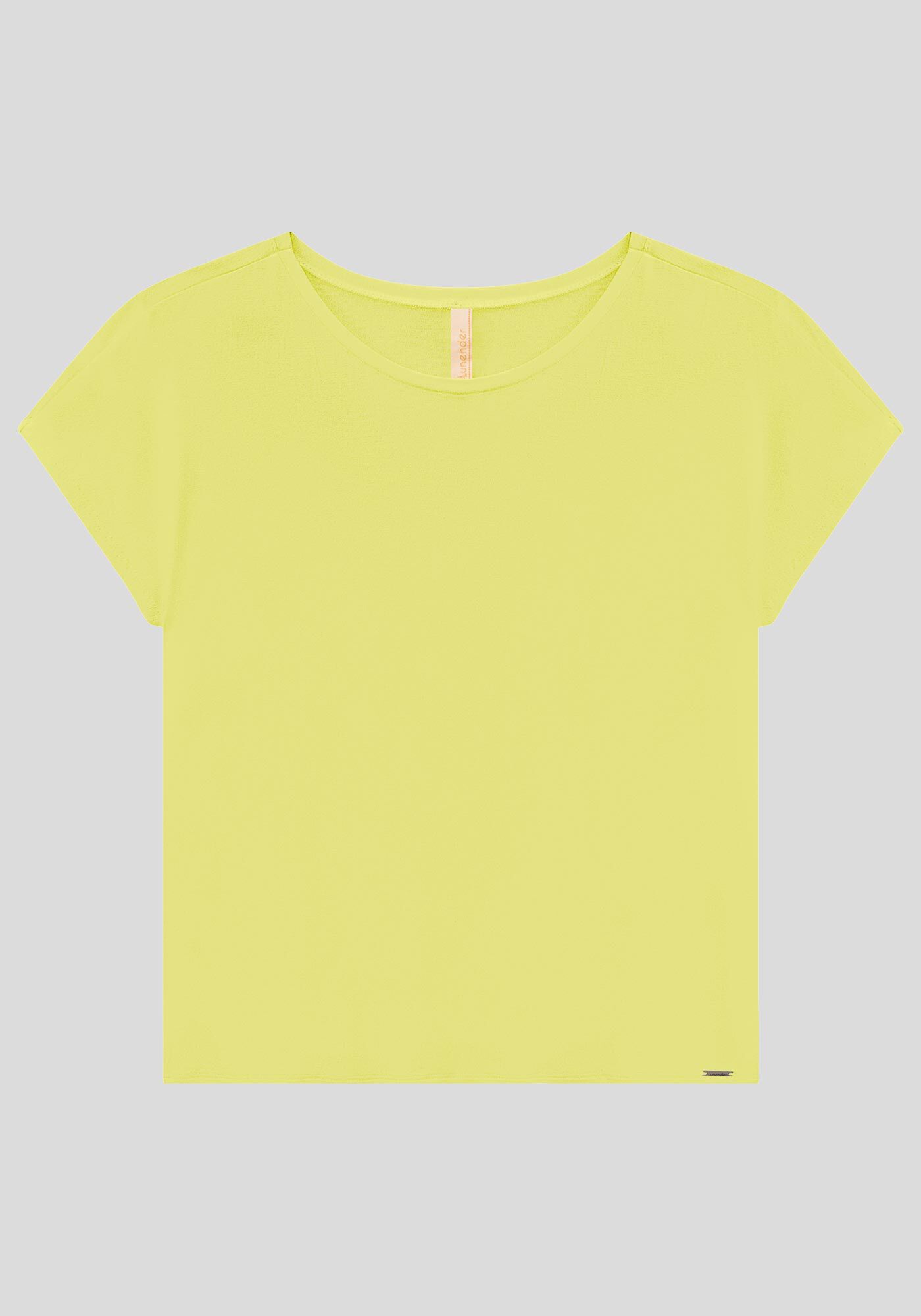 Blusa Lisa B&aacute;sica Em Malha De Viscose Com Elastano, , large.