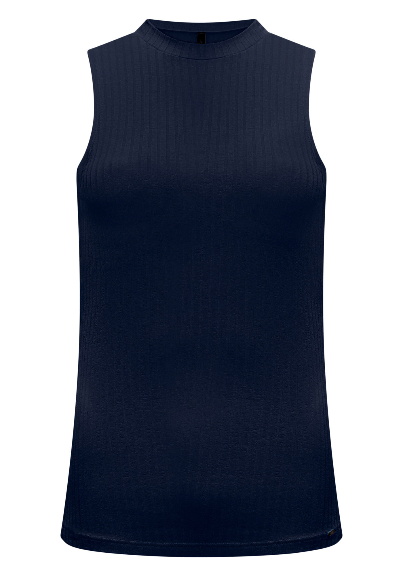 Blusa Regata B&aacute;sica Em Malha Canelada Respons&aacute;vel, , large.