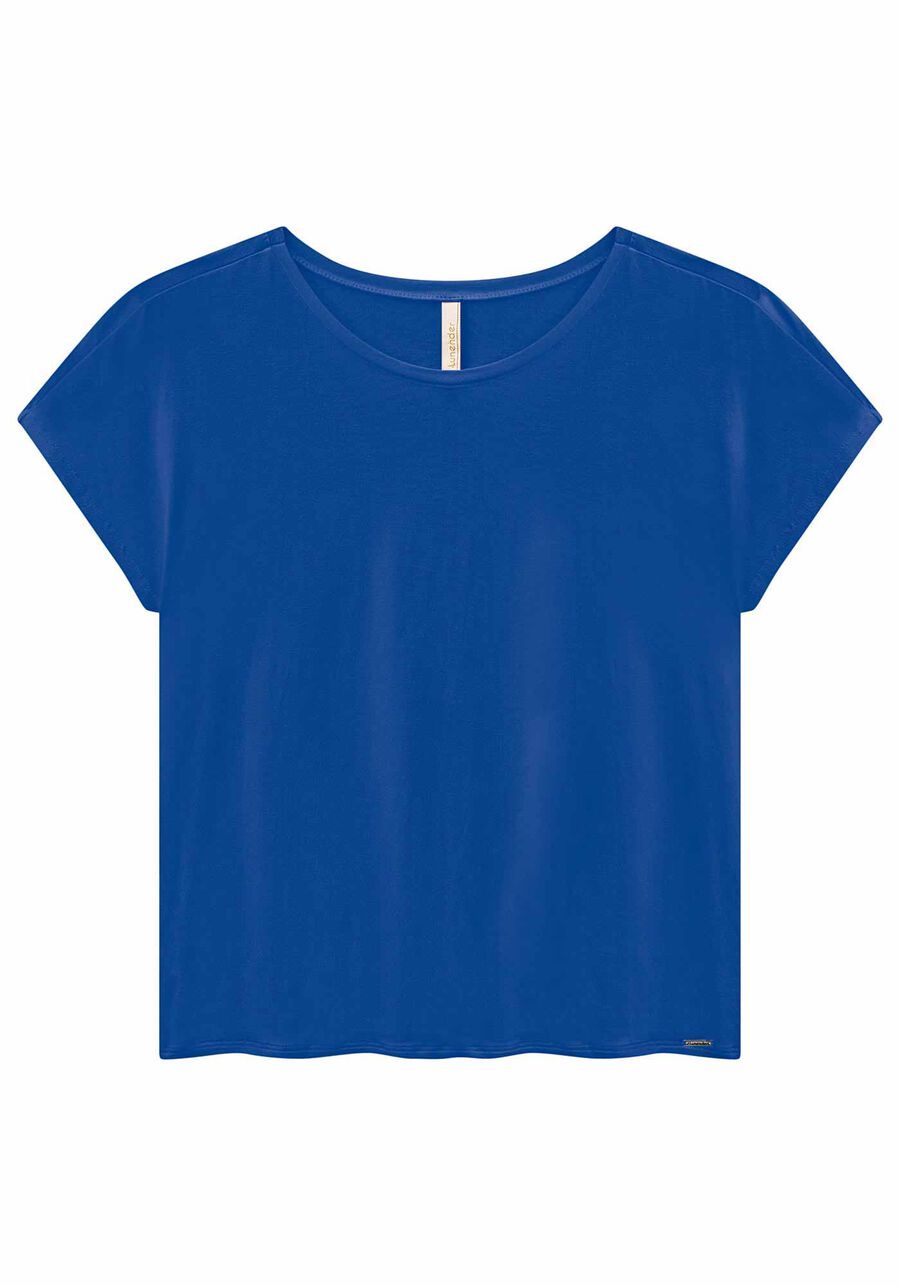 Blusa Lisa Básica Em Malha De Viscose Com Elastano, . Blusa Lisa Básica Em Malha De Viscose Com Elastano, , large.