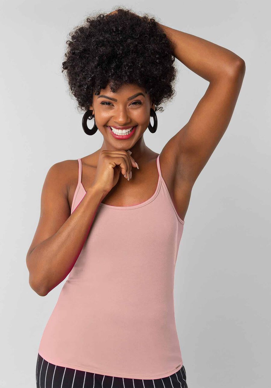 Blusa Regata De Alças Básica Em Malha De Viscose E Elastano, . Blusa Regata De Alças Básica Em Malha De Viscose E Elastano, , large.