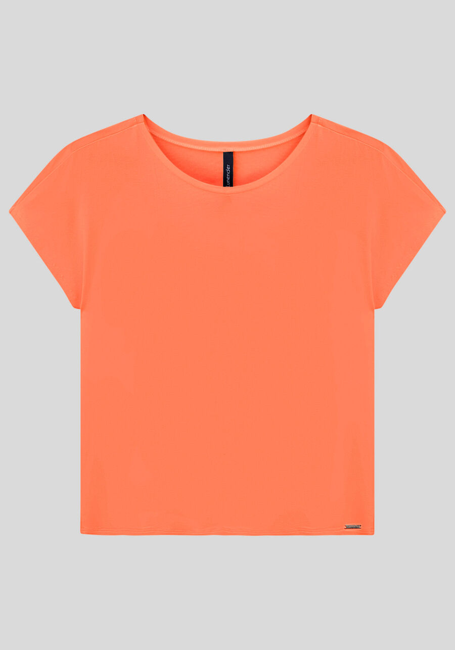 Blusa Lisa Básica Em Malha De Viscose Com Elastano, . Blusa Lisa Básica Em Malha De Viscose Com Elastano, , large.