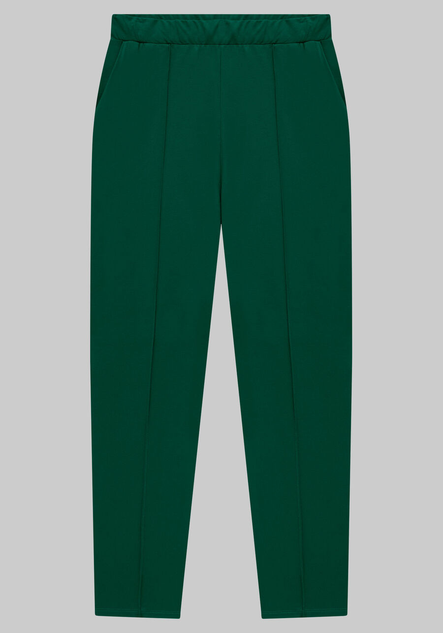 Conjunto Plus Size em Moletom Leve com Nervuras, VERDE ARABESQUE. Conjunto Plus Size em Moletom Leve com Nervuras, VERDE ARABESQUE, large.