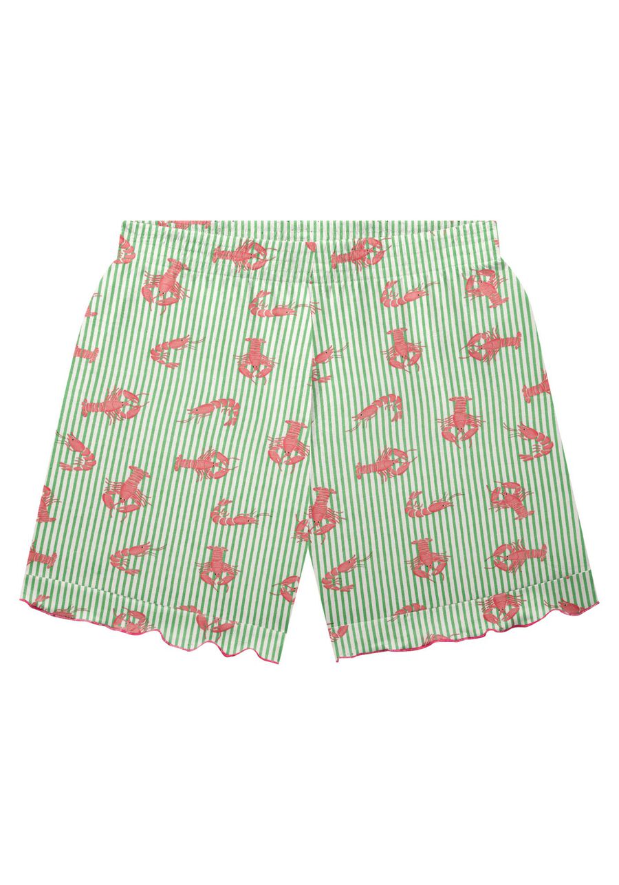 Pijama em Malha Viscose Estampado com Shorts, . Pijama em Malha Viscose Estampado com Shorts, , large.