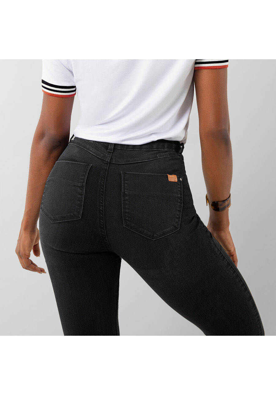 Calça Skinny Fit For Me, PRETO REATIVO. Calça Skinny Fit For Me, PRETO REATIVO, large.