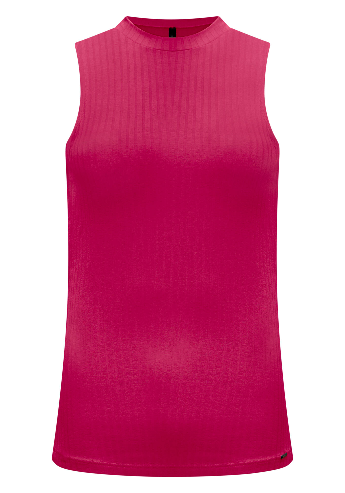 Blusa Regata B&aacute;sica Em Malha Canelada Respons&aacute;vel, , large.