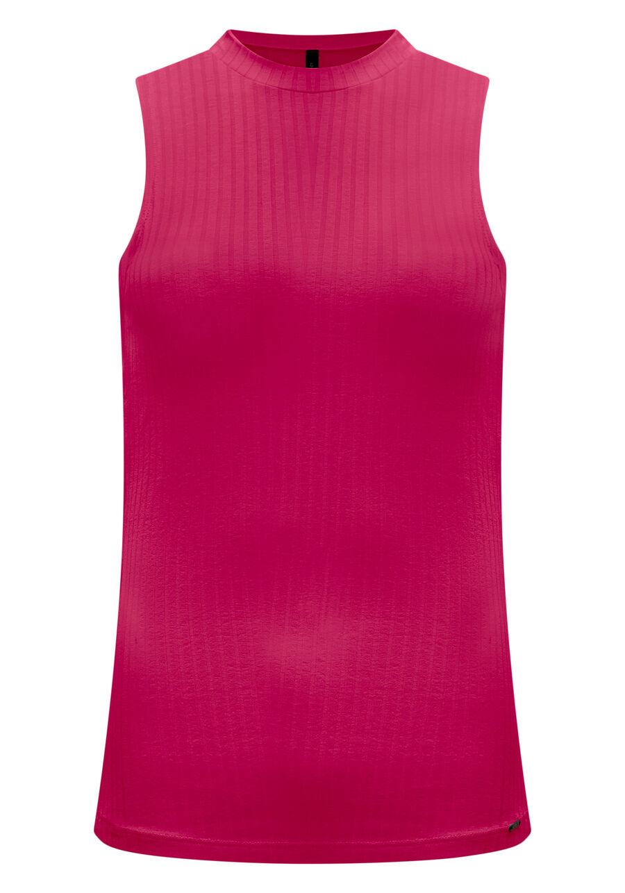 Blusa Regata Básica Em Malha Canelada Responsável, . Blusa Regata Básica Em Malha Canelada Responsável, , large.