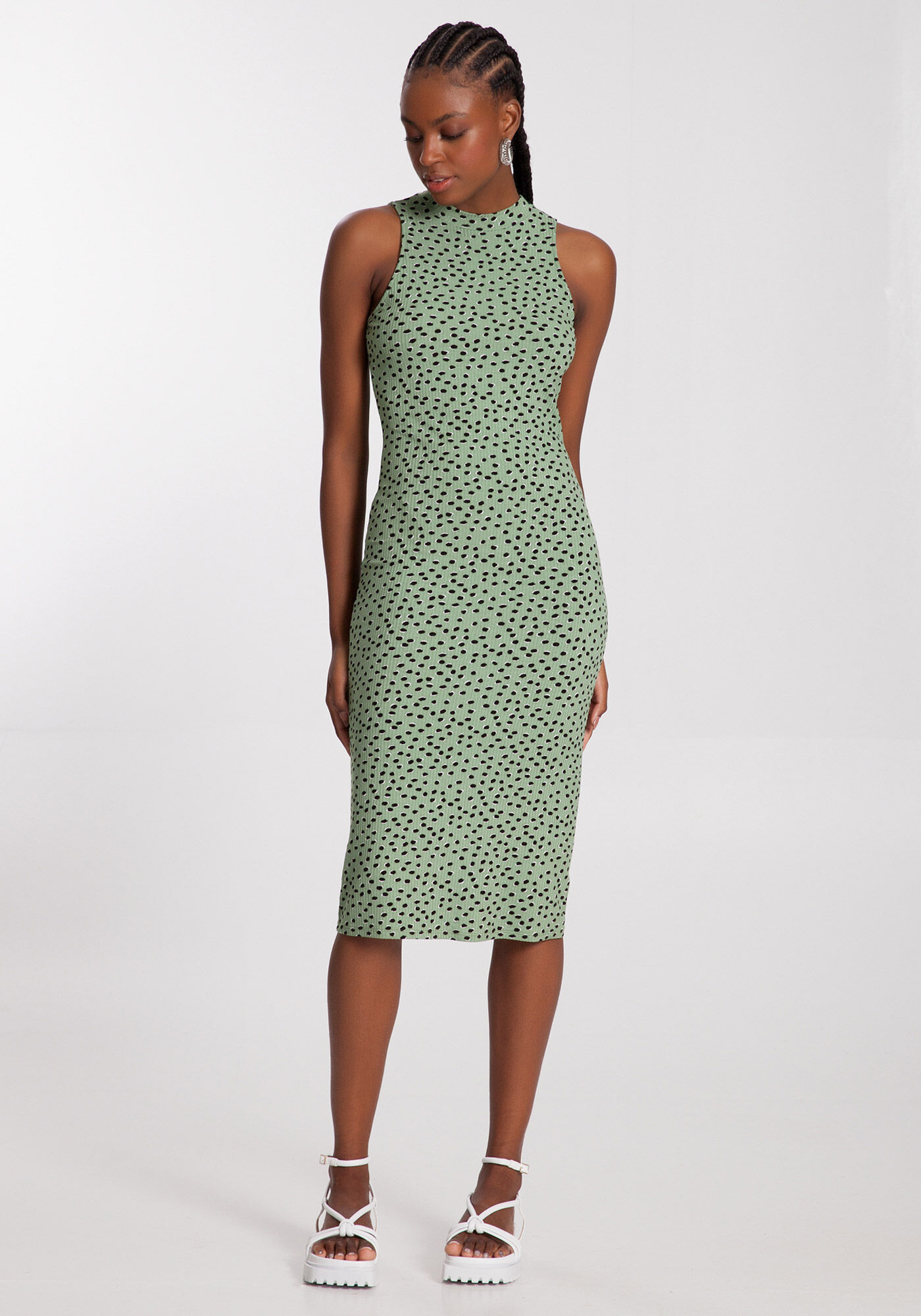 Fotos de vestidos midi hot sale justo