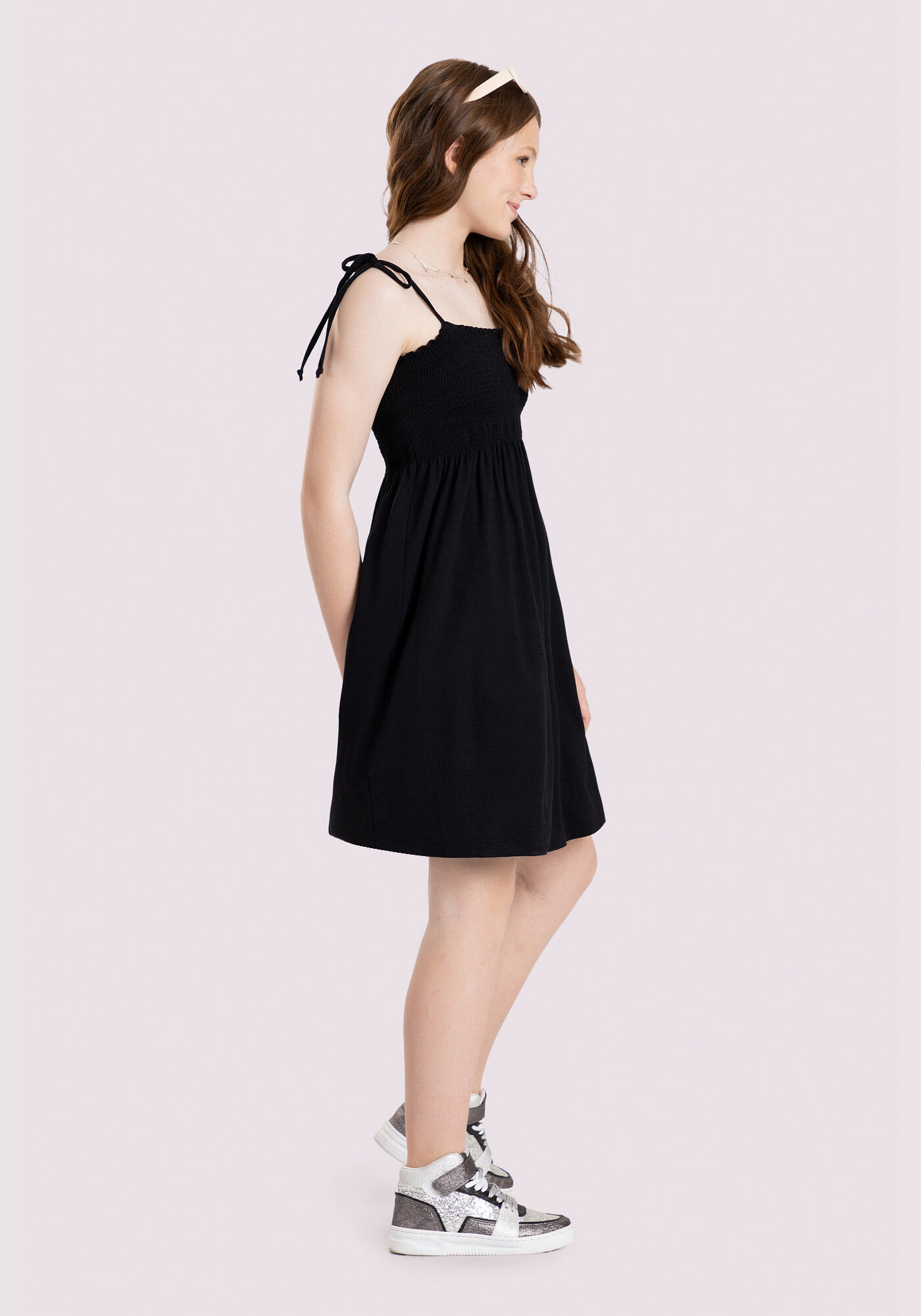 Vestido de shop malha juvenil