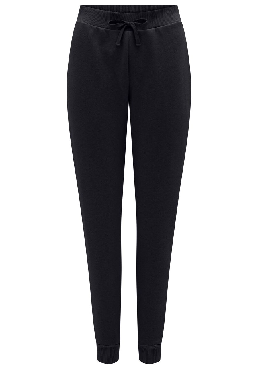 Calça Jogging Com Cadarço Em Malha De Moletom Felpado, . Calça Jogging Com Cadarço Em Malha De Moletom Felpado, , large.