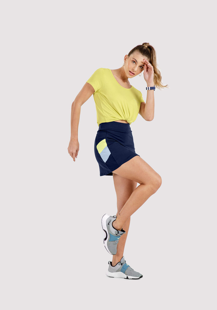 Shorts-Saia Cintura Alta com Recortes, . Shorts-Saia Cintura Alta com Recortes, , large.