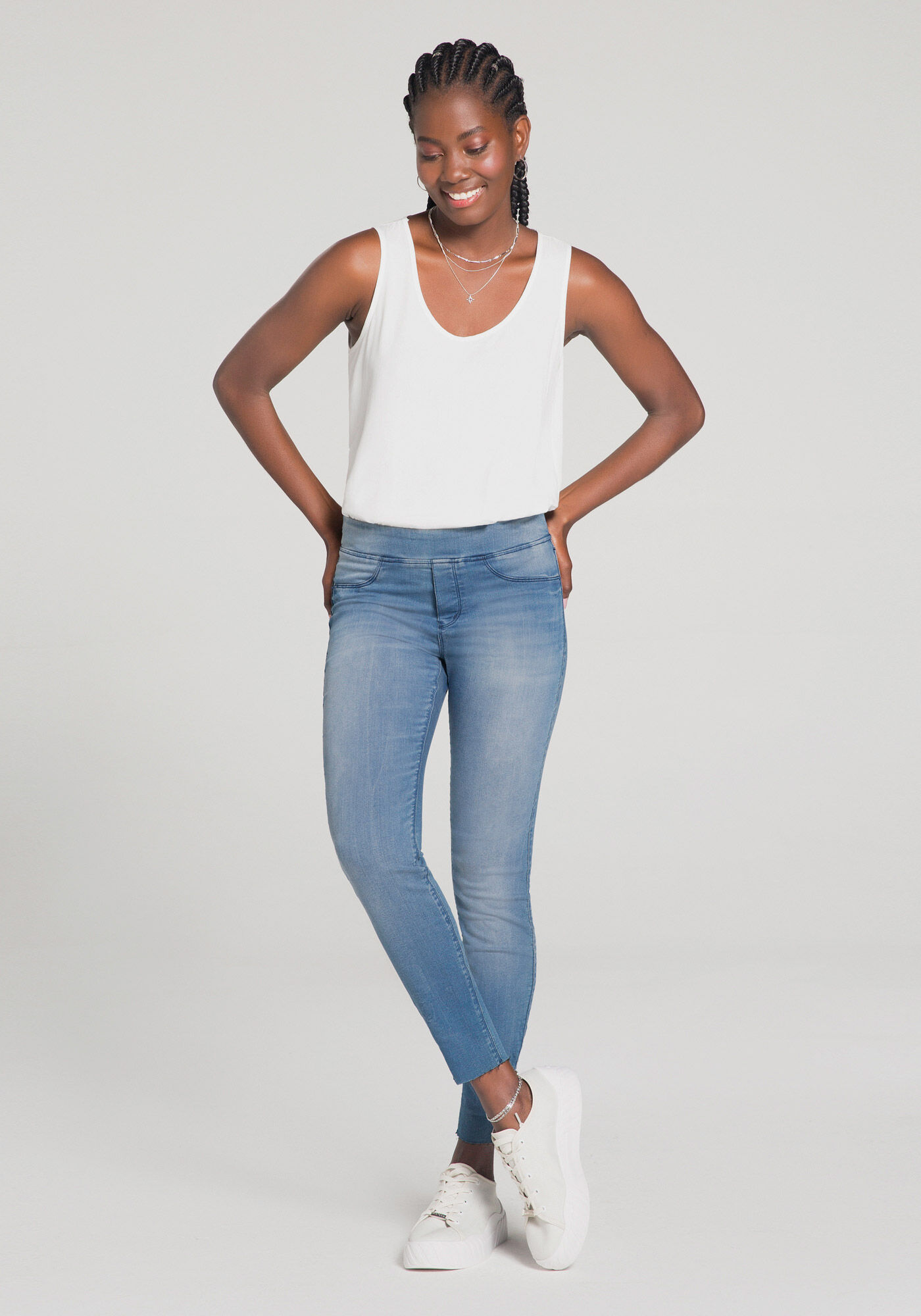 Cal&ccedil;a Jeans Jegging Fit For Me Momentos, JEANS, large.