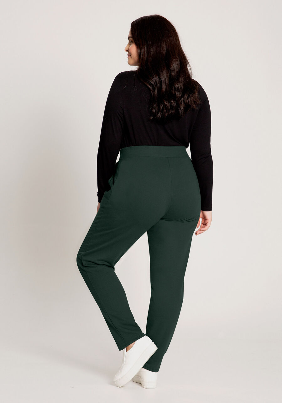 Calça Plus Size em Moletom com Bolsos, . Calça Plus Size em Moletom com Bolsos, , large.