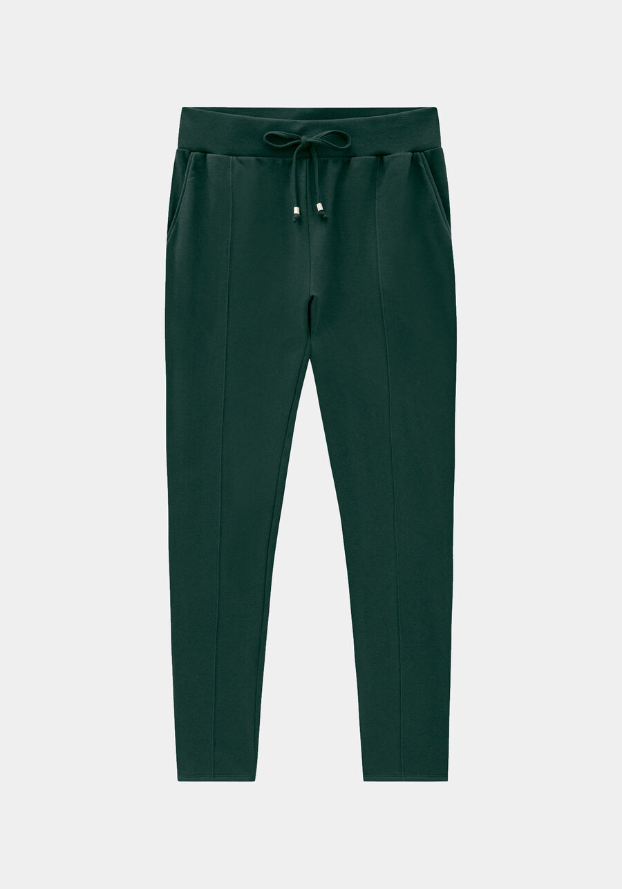 Calça Plus Size em Moletom com Bolsos, . Calça Plus Size em Moletom com Bolsos, , large.