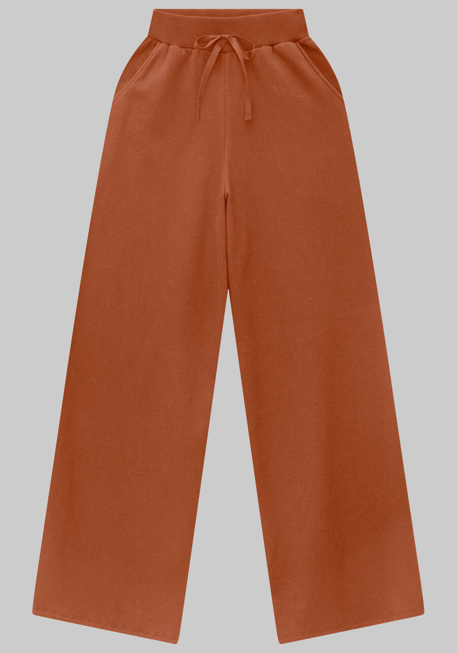 Calça Moletom Pantalona com Básica, . Calça Moletom Pantalona com Básica, , large.