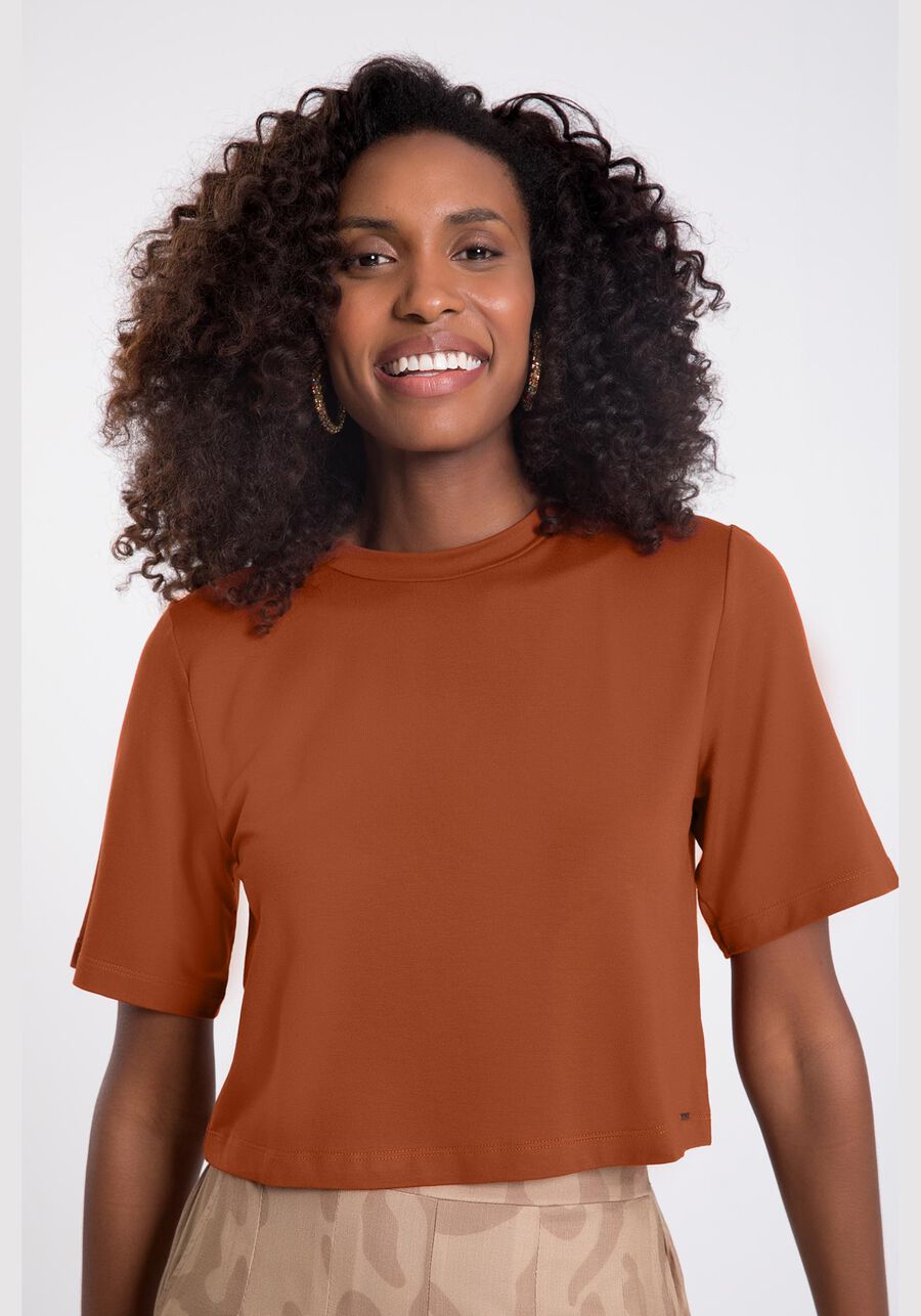 Blusa Cropped em Malha Básica, . Blusa Cropped em Malha Básica, , large.