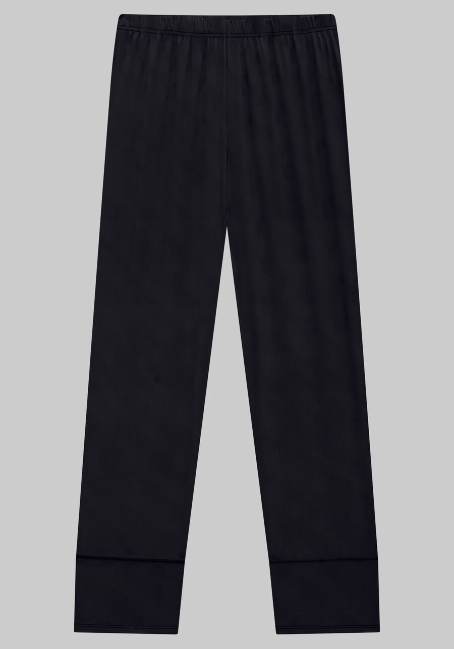 Pijama Longo Plus Size em Malha Aveludada, . Pijama Longo Plus Size em Malha Aveludada, , large.