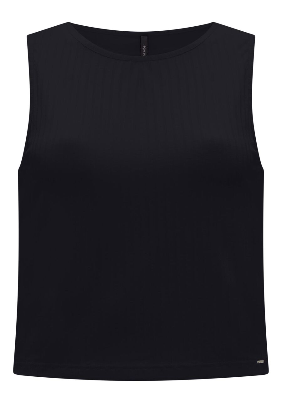 Blusa Cropped Canelada Com Decote Redondo Malha De Viscose, . Blusa Cropped Canelada Com Decote Redondo Malha De Viscose, , large.