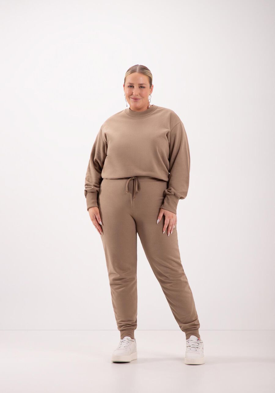 Blusão Básico Plus Size Em Moletom Felpado De Algodão, . Blusão Básico Plus Size Em Moletom Felpado De Algodão, , large.