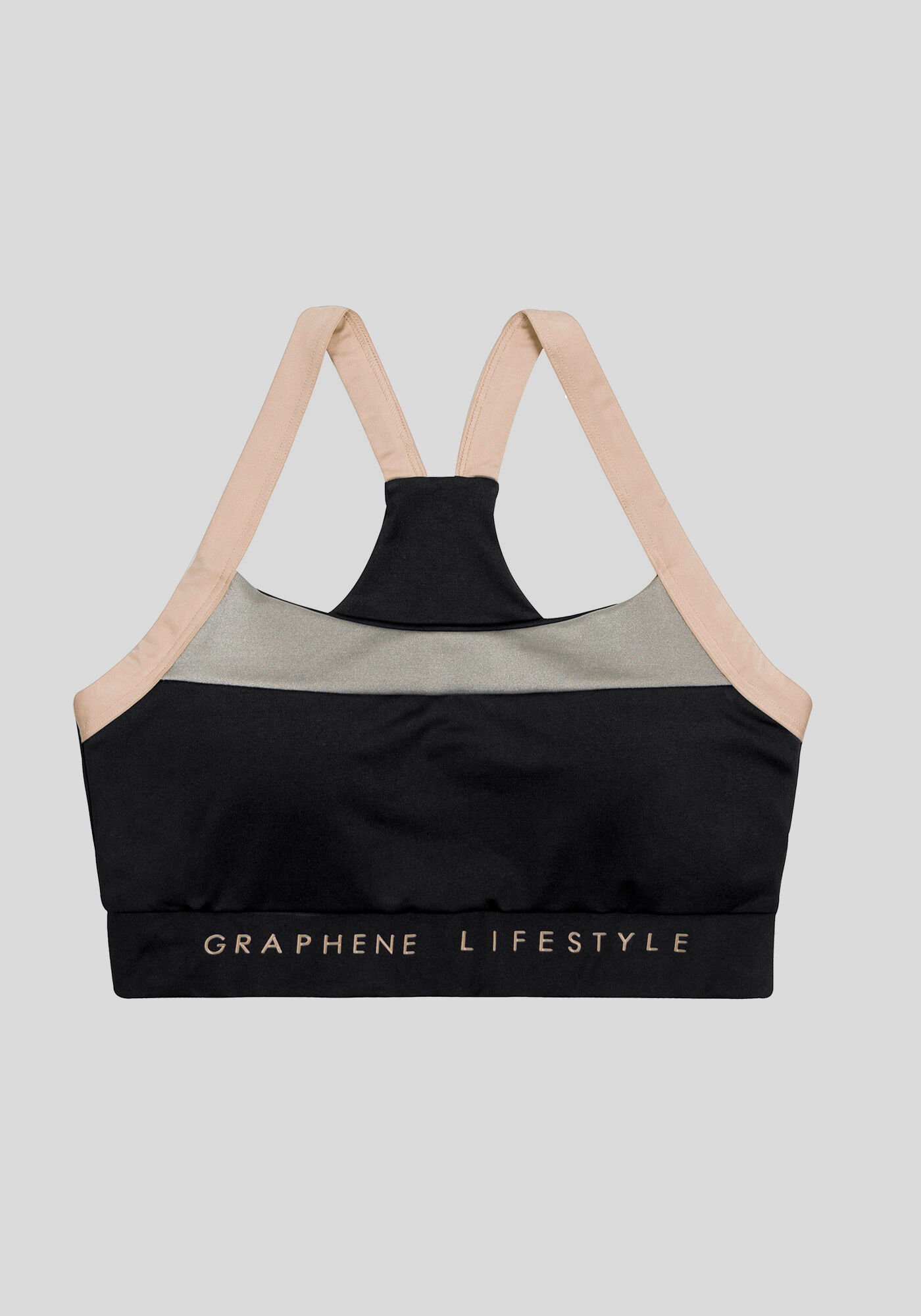 Top com Al&ccedil;as e Bojo Remov&iacute;vel, PRETO, large.