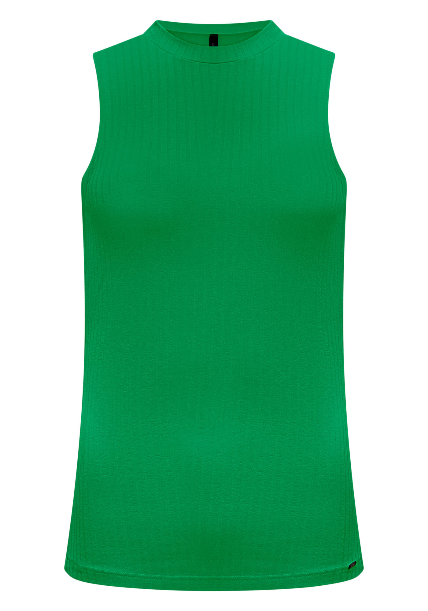 Blusa Regata B&aacute;sica Em Malha Canelada Respons&aacute;vel, , large.