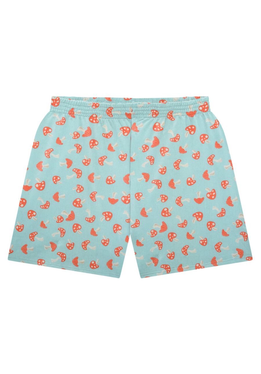 Pijama Plus Size Estampado em Malha com Blusa e Shorts, . Pijama Plus Size Estampado em Malha com Blusa e Shorts, , large.