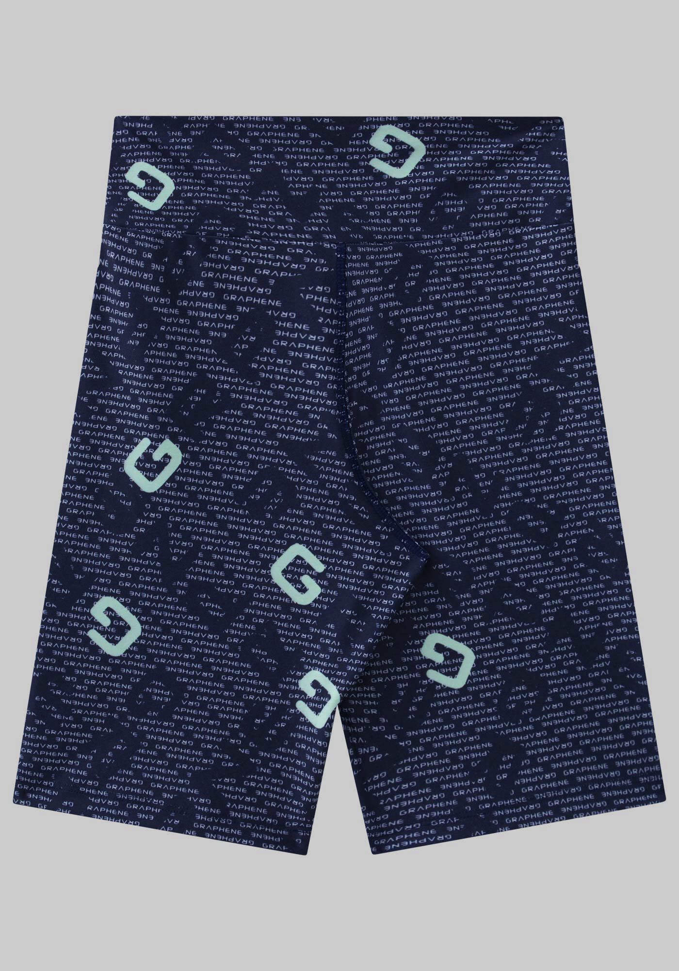 Bermuda Biker Cintura Alta Estampada, , large.