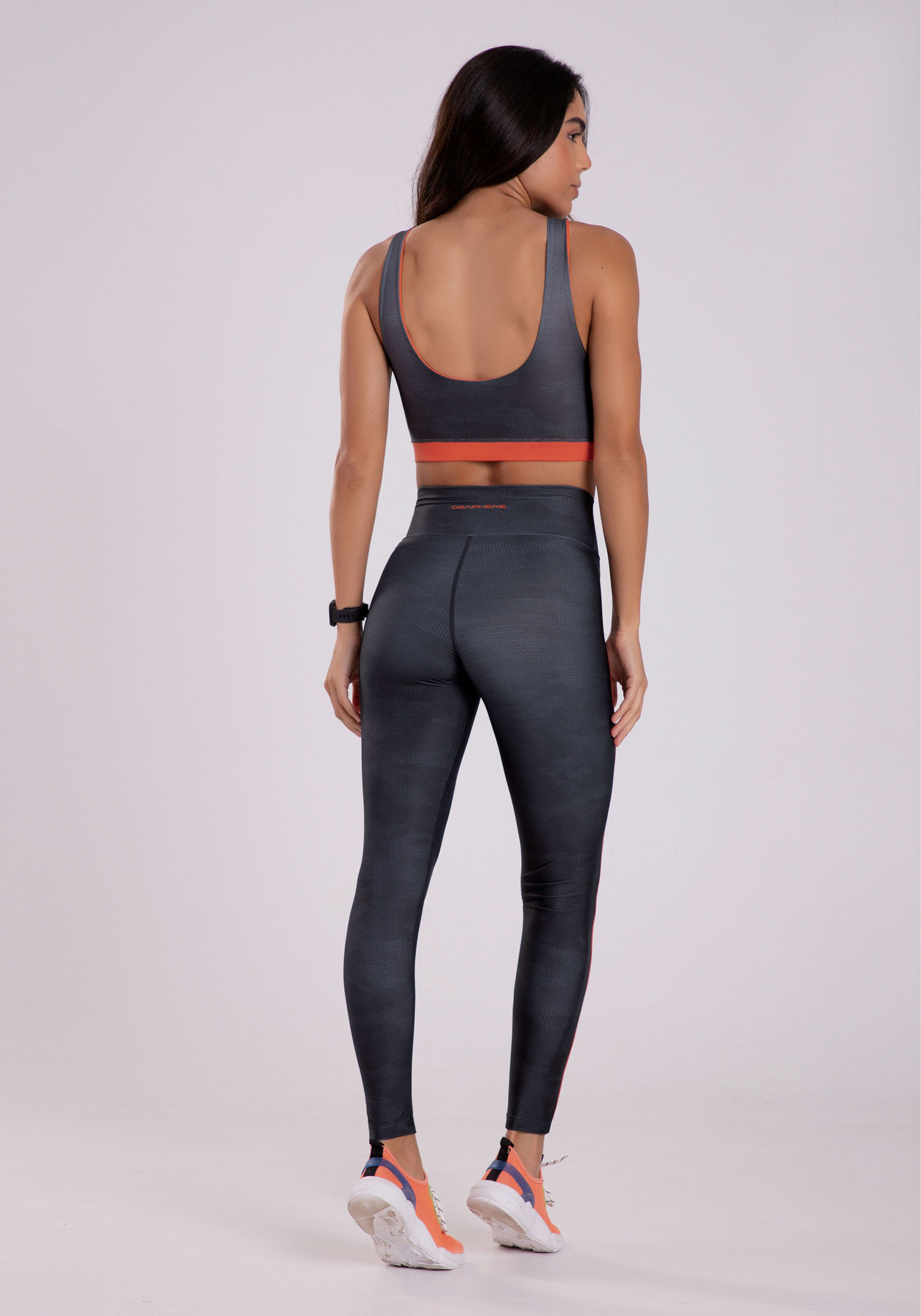 Cal&ccedil;a Legging Estampada com Filetes, , large.