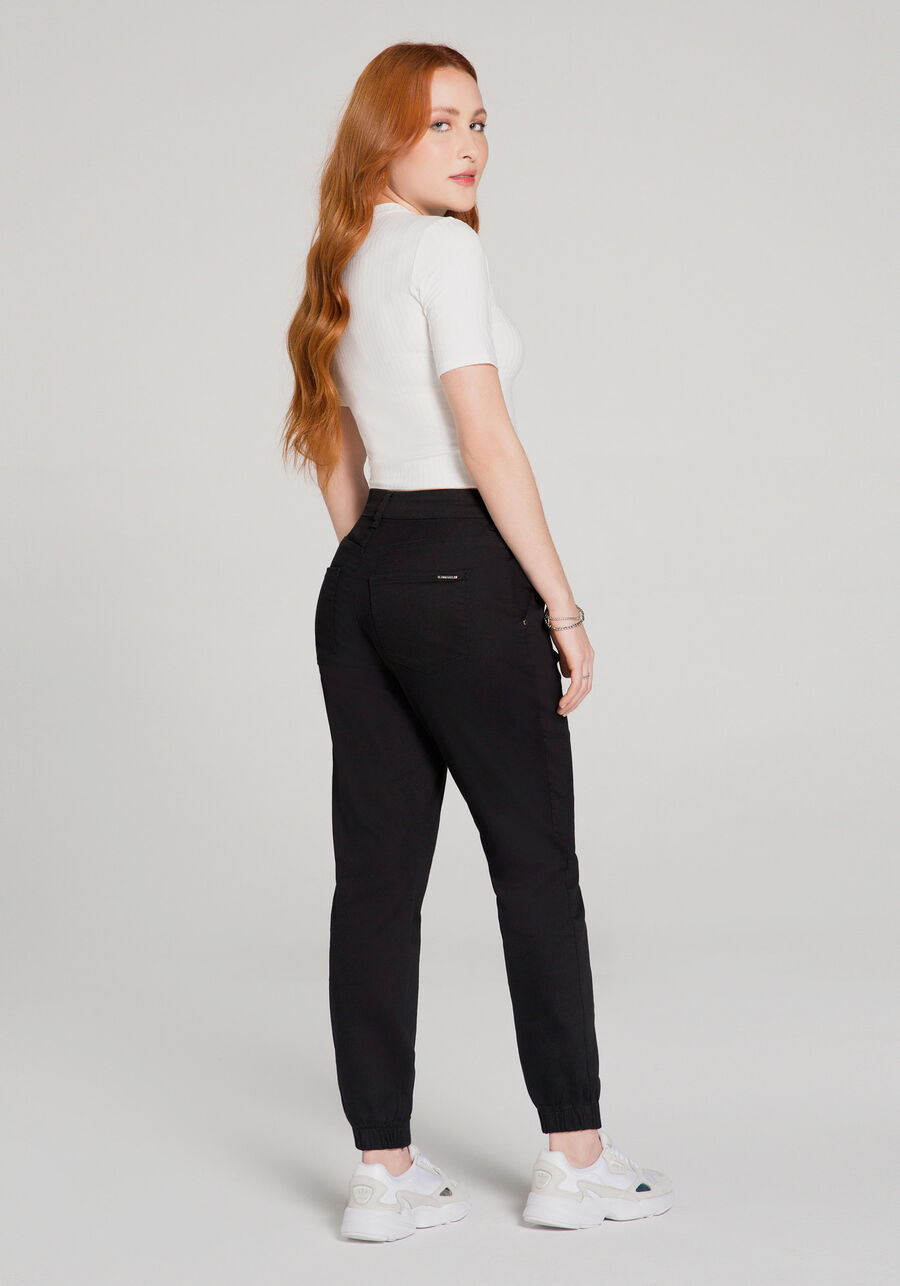 Calça Sarja Jogging Não Desbota, . Calça Sarja Jogging Não Desbota, , large.