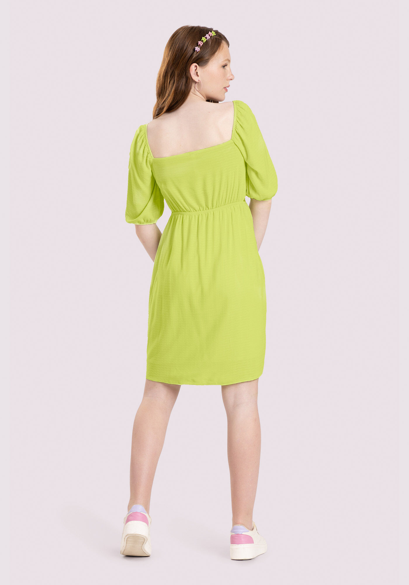 Vestido sale curto viscose