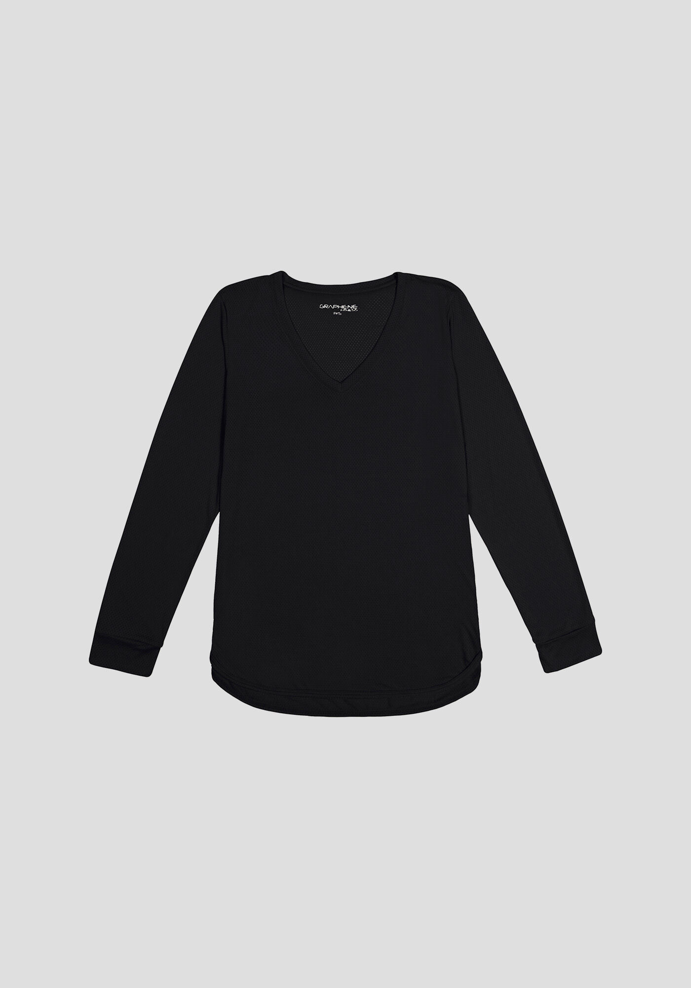 Blusa Manga Longa com Decote V, , large.