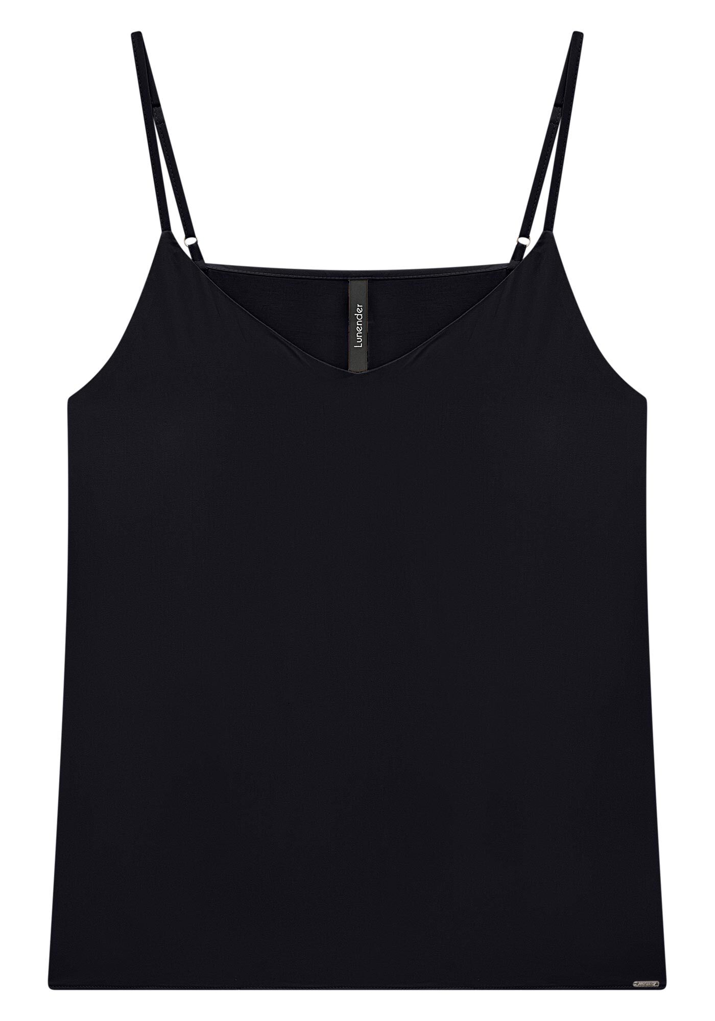 Blusa Al&ccedil;as em Tecido Plano com Decote V, , large.