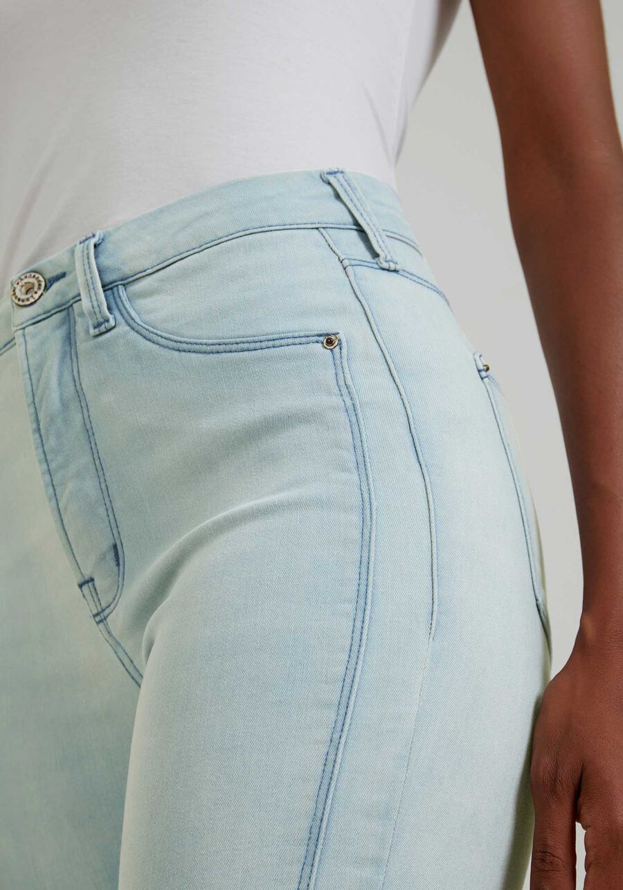 Calça Jeans Skinny Escultural Chapa Barriga, JEANS. Calça Jeans Skinny Escultural Chapa Barriga, JEANS, large.