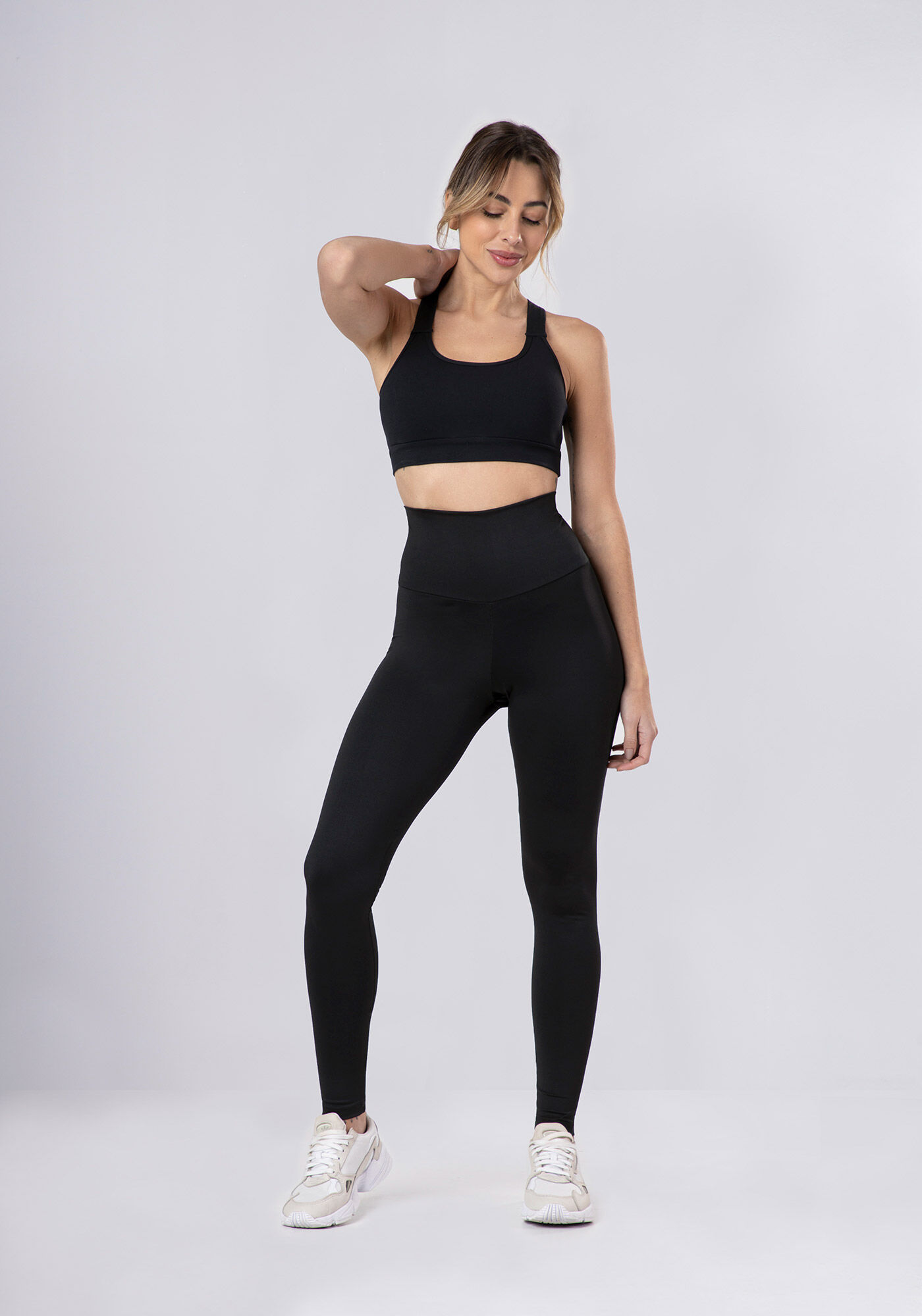 Cal&ccedil;a Legging Com Cintura Alta E C&oacute;s Extra Largo Prote&ccedil;&atilde;o UV, , large.