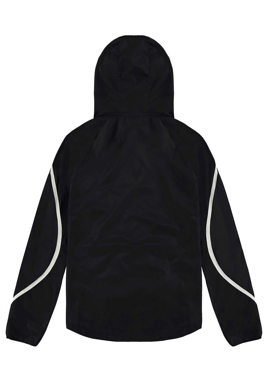 Jaqueta Malha Poliamida, PRETO REATIVO. Jaqueta Malha Poliamida, PRETO REATIVO, large.