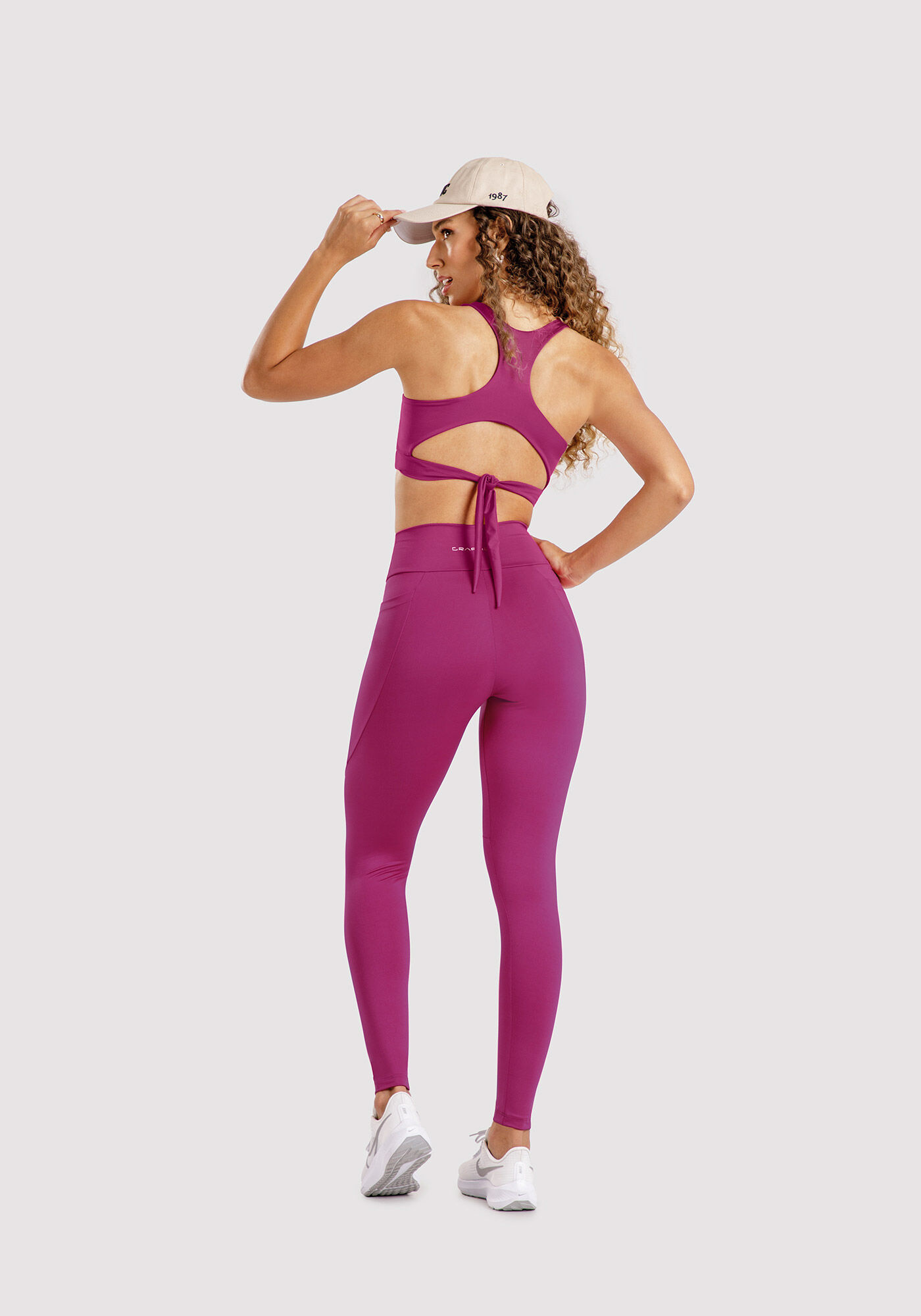 Cal&ccedil;a Legging Cintura Alta com Bolso Celular, , large.