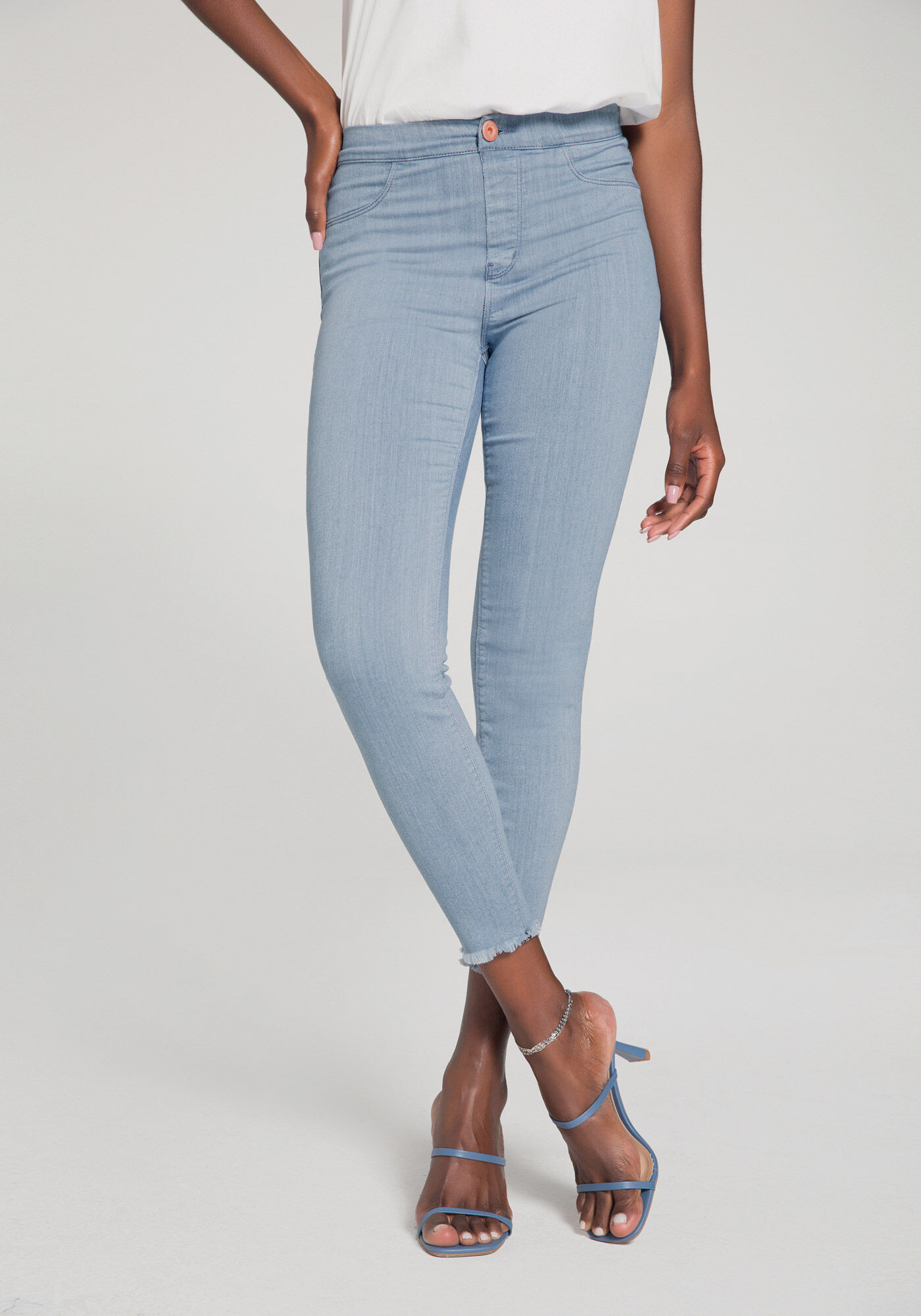 Cal&ccedil;a Jeans Skinny Cigarrete Fit For Me ECO, , large.