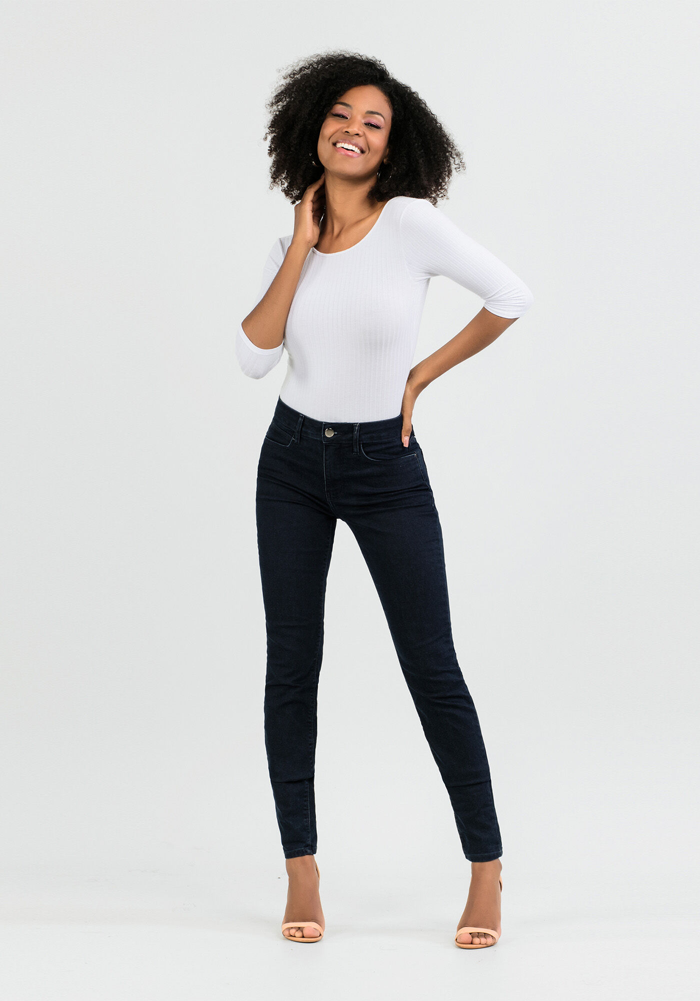 Calça lunender chapa barriga preta best sale