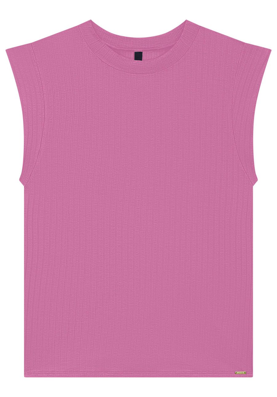 Blusa Regata Muscle Tee Básica Em Malha Canelada, . Blusa Regata Muscle Tee Básica Em Malha Canelada, , large.