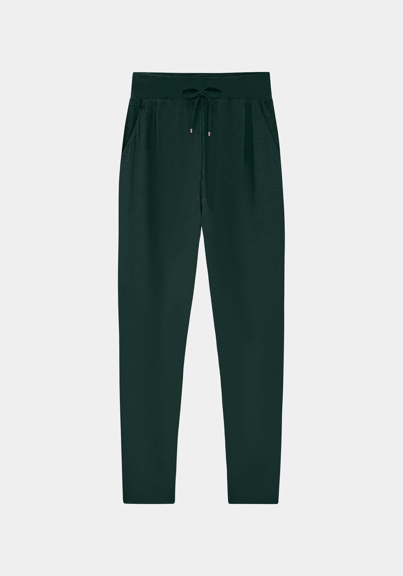 Cal&ccedil;a Jogging em Malha Crepe com Cadar&ccedil;o, , large.