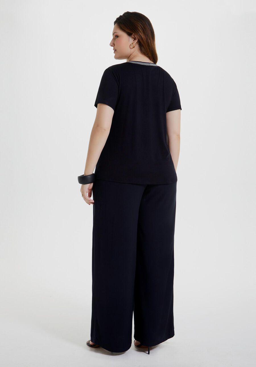 Blusa Plus Size em Malha Viscose com Recortes, . Blusa Plus Size em Malha Viscose com Recortes, , large.